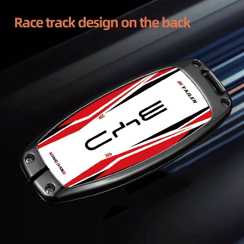 NEW Car Remote Key Case Fob Cover Holder Shell Bag for BYD Song Plus Atto 3 Han EV Tang DM Qin Seal Dolphin Keychain Accessories