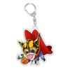 for OPTCG Card Keychain Luffy Chopper Jinbe Backpack Pendant Anime Game Fans Gift Recycled Acrylic Decoration Rare Card Toy