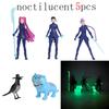 Anime Kpop Dämonenjäger Figur Modell Spielzeug Cartoon Gaming Peripheriegeräte Schreibtischdekoration Sammelfiguren Modell Spielzeug für Kinder Geschenk