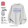 Men's Waffle Long Sleeve T-Shirt