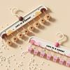 Non-Slip Hangers with Clips Multi-Clip Drying Rack Animal Claw Clip Clothes Hanger Wardrobe Organizer for Socks Underwear Home Dormitory Use