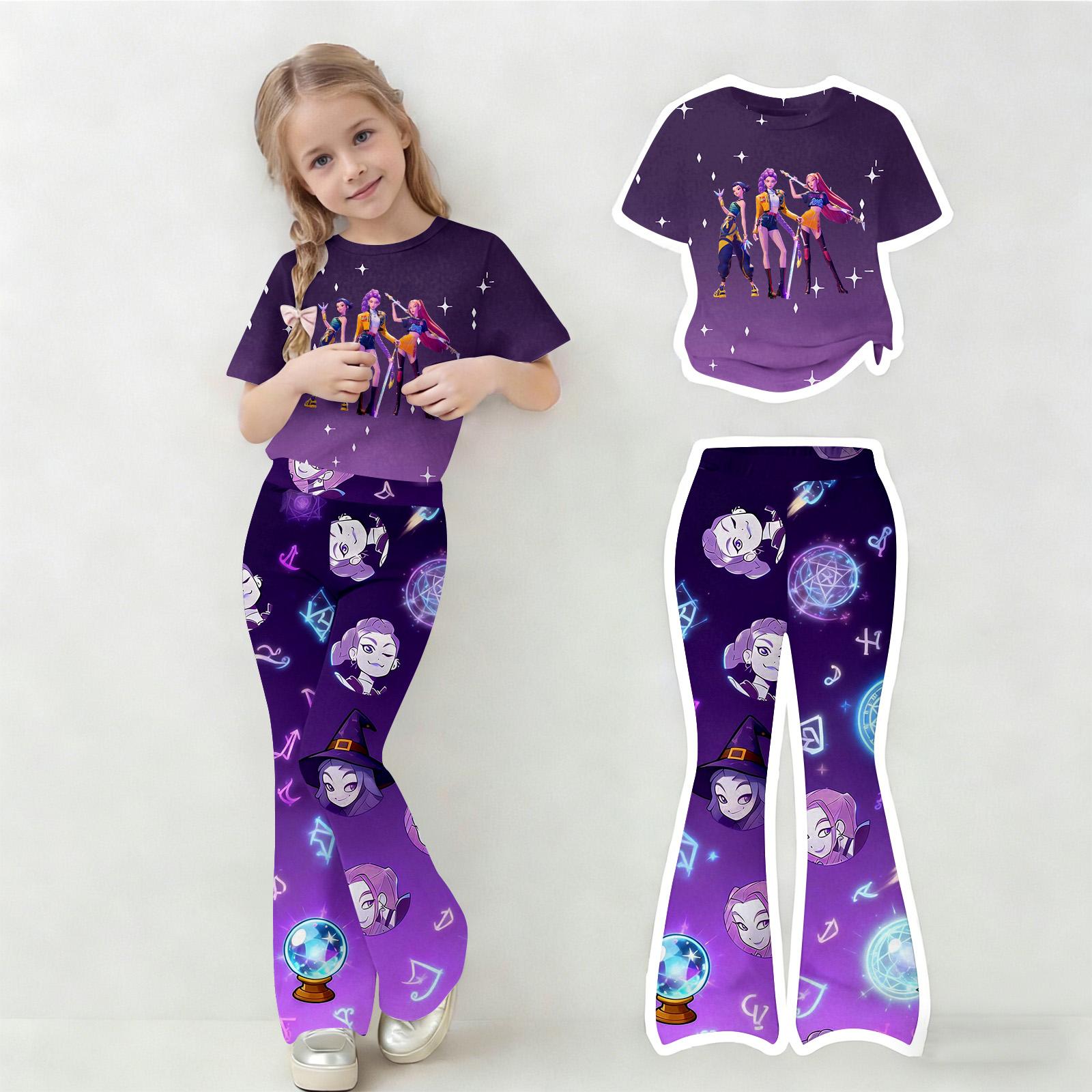 

Комплект одежды для новорожденных девочек и мальчиков, свободная футболка с принтом и штаны 140