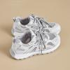 Thin dad shoes women's 2026 summer new models empty mesh breathable lightweight German training shoes platform sneakers