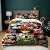 Bedding Set Ben 10 Cartoon 2/3 Pcs 3D Print Duvet Cover Pillowcases Twin Full Queen King Size For Boys Kids Bedroom Decor Gift