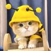 Casual Bee Design Puppy Cat Clothing Thickened Warm Dog Pullover Hoodie Soft Jumpsuit Cat Sweatshirt Autumn/Winter