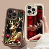 N105 Christmas Happy New Year Art Soft Angel Eyes Phone Cases for Xiaomi 11 Lite 5G NE 14T 13T Redmi Note 13 12 11 10 9 Pro 13C A3 Shockproof Cover