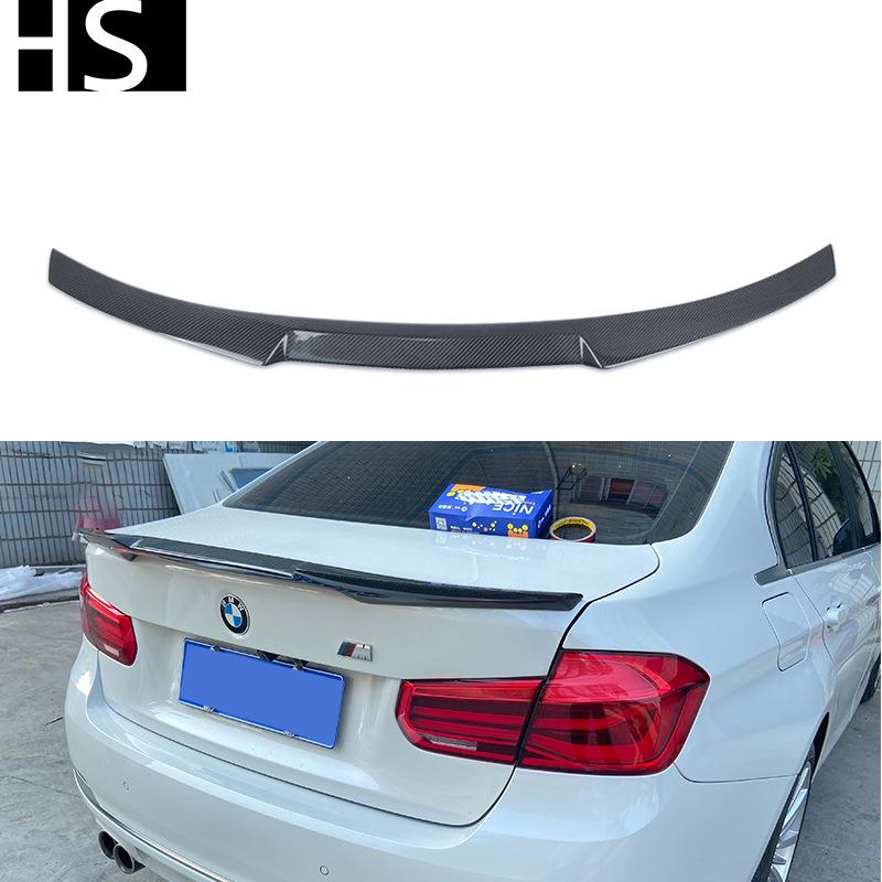 

12-19 BMW 3 Серия F30 F35/M3 F80 Задний спойлер в стиле M4 из углеволокна Yes чёрный