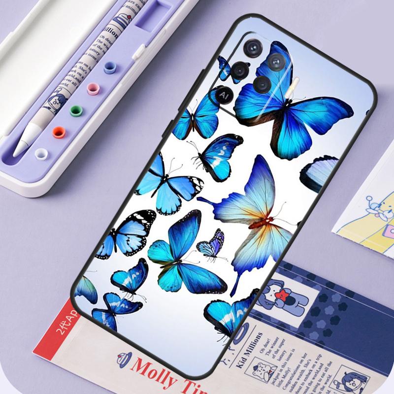 

Colorful Butterfly For Oppo A40 A60 A80 A94 A74 A54 A15 A18 A38 A58 A78 A98 A16 A76 A96 A57 A17 A77 A5 Pro Case OPPO A80 5G