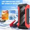 EAFC Protable Car Jump Starter Emergency Power Bank, 12V Portable Car Booster For 6.0L Gas & 4L Diesel Cars
