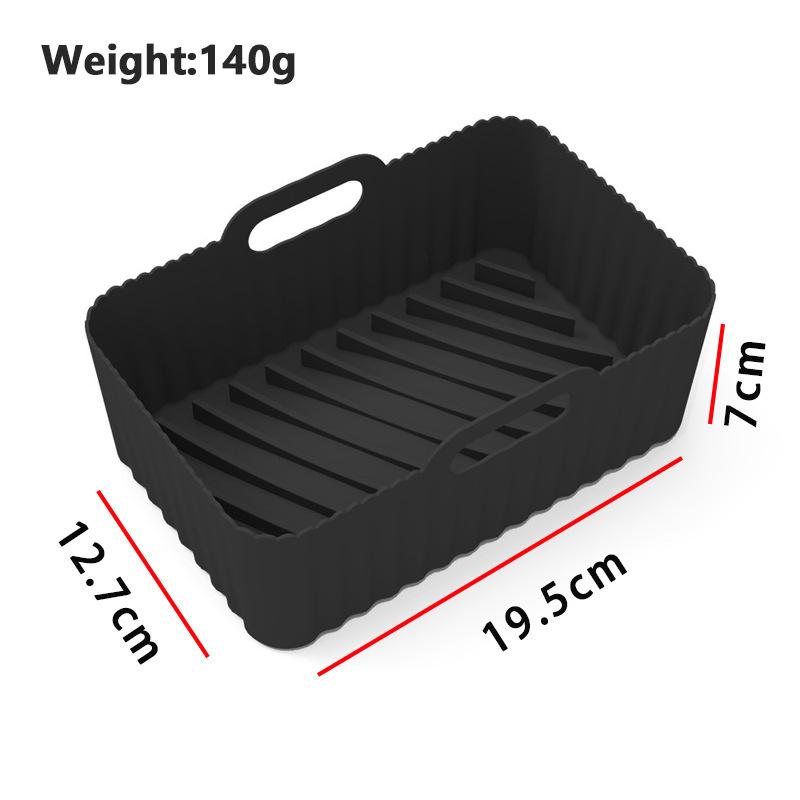 Food Grade Air Fryer Silicone Liners for Ninja Dual Air Fryer Non-Stick Air Fryer Basket Accessories for Ninja