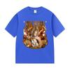 Funny Squirrel Meme Graphic Tshirt Unisex Women Casual Oversized Short Sleeve T Shirts Fashion High Quality Cotton Tees Streetwear