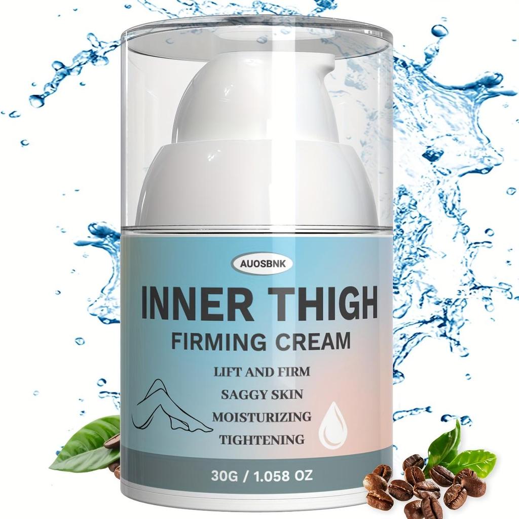 Thigh Firming Cream For Women, Inner Thigh& Skin Tightening Cream With Caffeine, Moisturizing And Nourishing, Smooth And Firm Thighs On Legs-30G