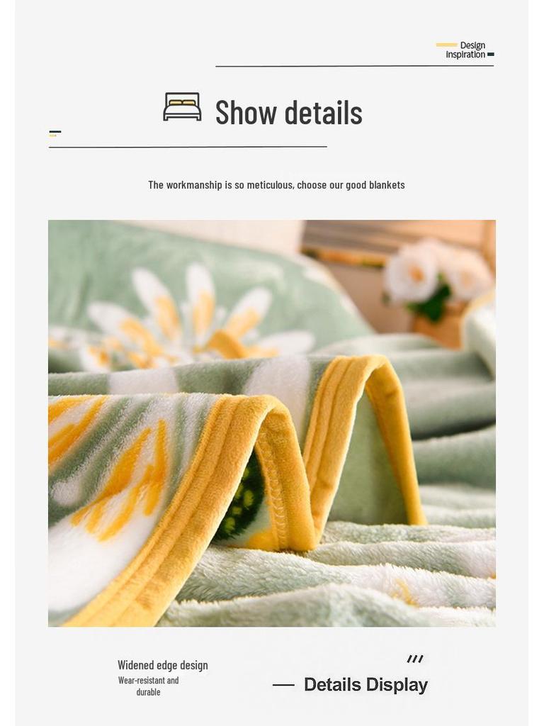 Téli Bársony Flanel Gyapjú Takaró - Diákszállás, Egyágyas/Kétágyas