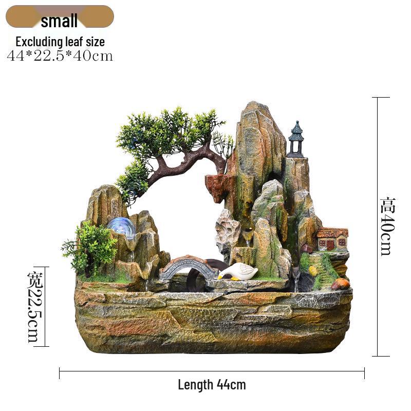 

Настольный фонтан-рокарий: Фэн-шуй водный элемент для гостиной и офиса