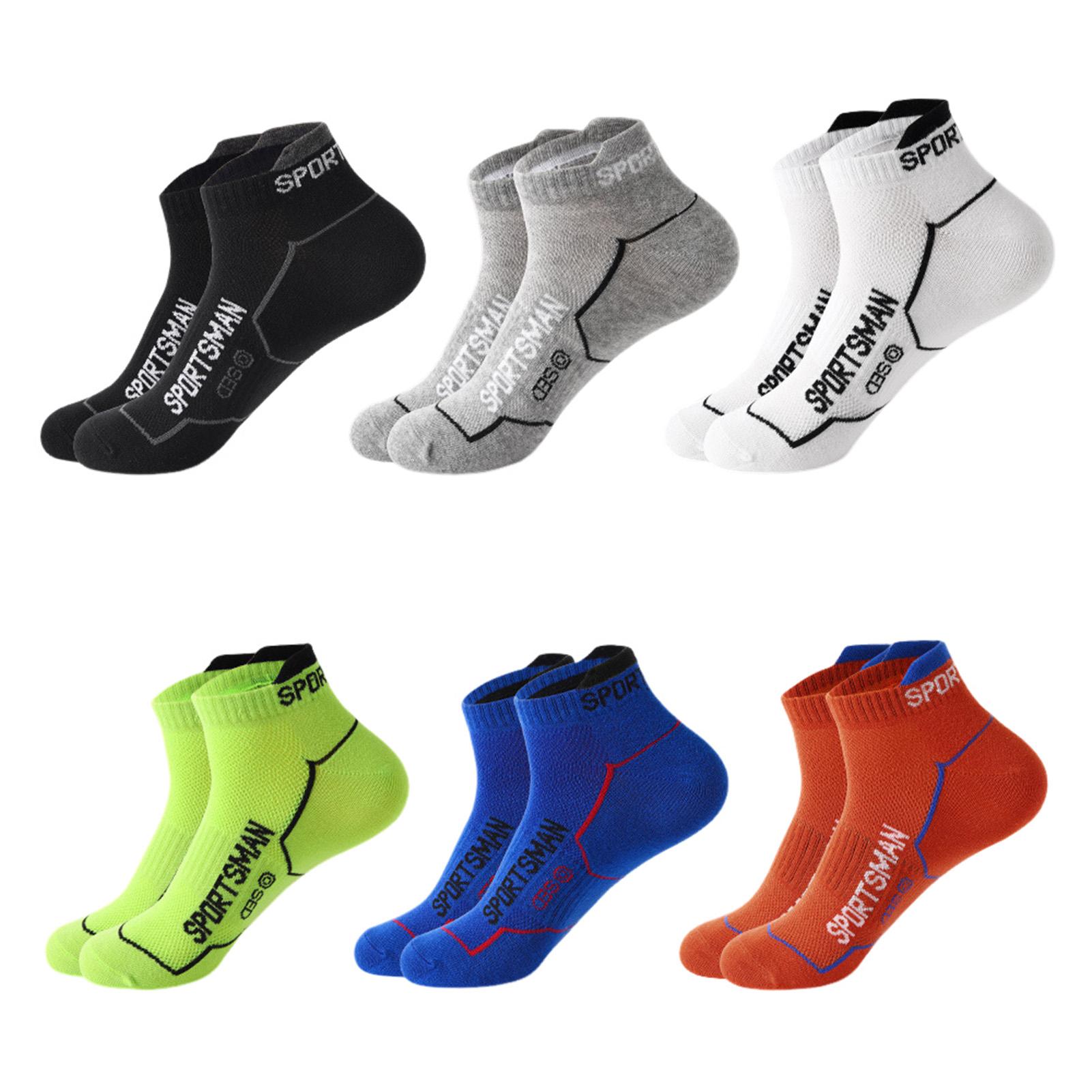 

6 Pair Sports Running Socks Mesh Breathable Anti Odor Quick Dry Short Socks for Jogging Gym Workout Athletic Comfortable Socks