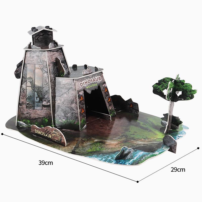 3D Tyrannosaurus Rex Puzzle Model - Jurassic Assembly Kit