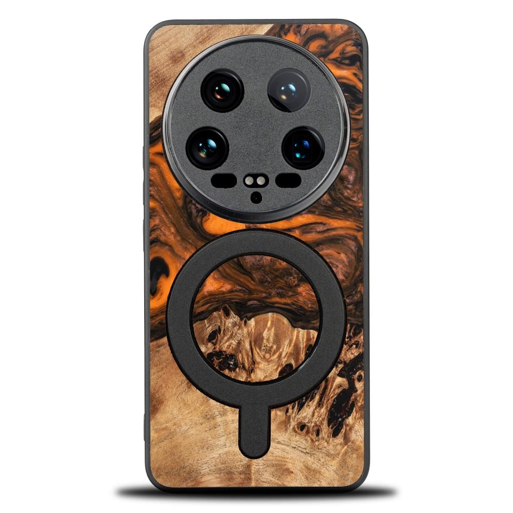 Bewood Unique case for Xiaomi 14 Ultra - Orange with MagSafe