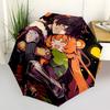1 Stück Outdoor-Regenschirm mit Anime-Charakteren - Automatisches Öffnen/Schließen, Tragbares 3-fach faltbares Design, 8-Speichen-Eisenrahmen - Perfektes Geschenk für Fans, Reise