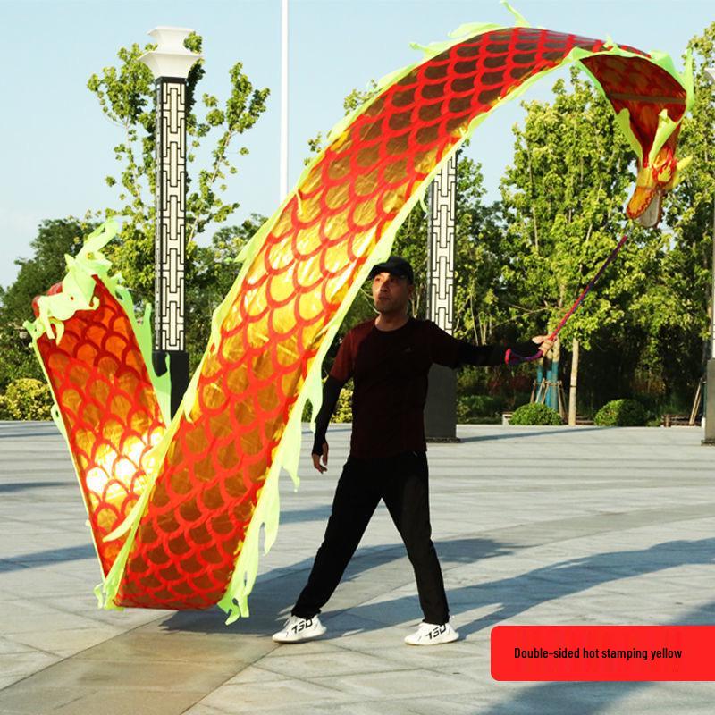 Double-Sided Dragon Dance Ribbon for Beginners - Adult Fitness & Square Dancing