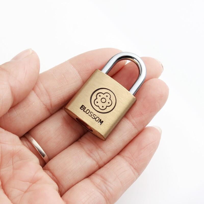BLOSSOM 20MM Copper Padlock