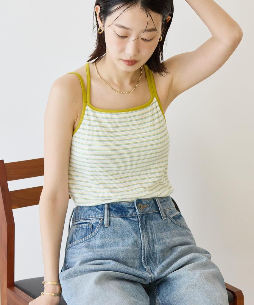 American Holik Casual Back Cross Border Camisole with Cups Women's