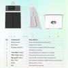 Solar Automatisches Tropfbewässerungsset, Intelligentes Timer-Bewässerungssystem für 10 Topfpflanzen, Pflanzenbewässerer für Balkongarten