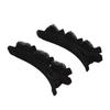 Double Layer Flocked Bangs Side Clip Crystal Love Heart Hair Braiding Hairpins Women Girls Clip Bangs Barrettes Hair Accessories Forehead Bangs Clip
