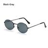 Vintage Oval Style Sunglasses Woman Metal Frame Retro Sun Glasses Male Female Clear Mirror Small Round Gafas De Sol Para Hombre