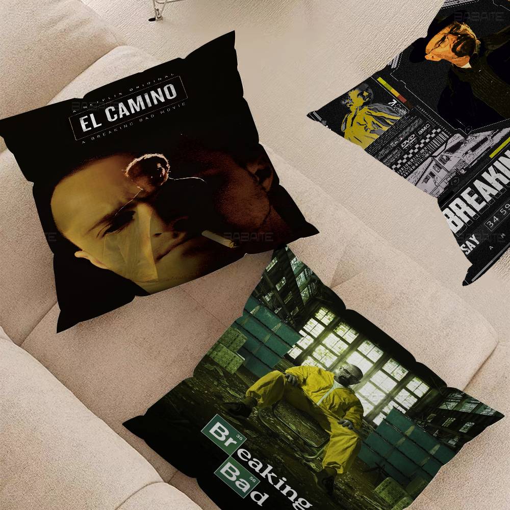 Classic Movie Breaking Bad Pillow Gift Home Office Decoration Pillow Bedroom Sofa Car Cushion CoverPillow Case