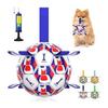 Dog Ball, Dog Toy, Soccer Ball, Safe and Secure, TPU Material, Sturdy, Pulling, Chewing Toy, Throwing Toy, Relieves Lack of Exercise, Eliminates
