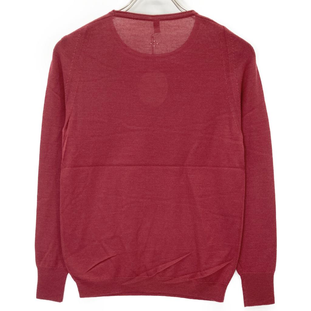 TOYOBOSHI Ito-Gi Red HIRYU-STH 09IT-CS0002 Cashmere Silk Knit Tops 1 Deep redUsed
