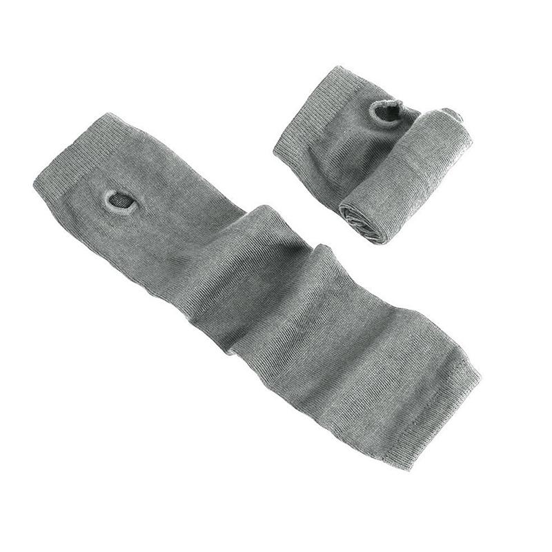 Ins Spring Summer Sports Long Fire Ninja Knitted Gloves Emo Women'S Sleeves Y2K