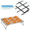 Non Stick Wire Grid Baking Tray Cake Cooling Rack Stainless Steel Oven Kitchen Pizza Bread Cookie Holder Barbecue Shelf