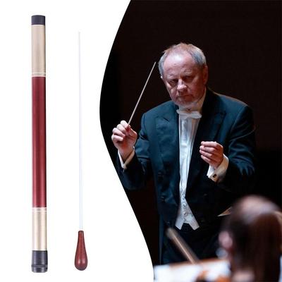 Rosewood Orchestra Band Fiber Tube Music Conductor Baton Conductor Stick  Conductors