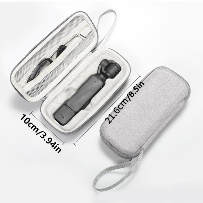Travel Case Protective Organizers for Pocket 3 Camera, AntiScratch Hard Case with Organized Pockets