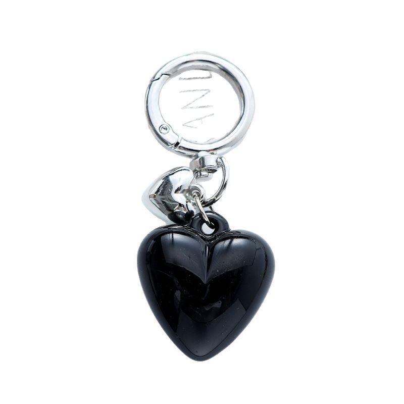 

Смола Любовь Сплав Брелок Маленькая Подвеска Брелок для Сумки чёрный