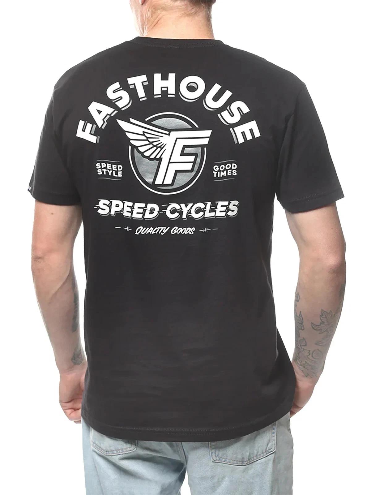 Fasthouse Men s Malen Short Sleeve T-shirt Motocross Speed Cycles Good Times Tee XXXL