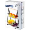 2-TIER STACKED FRUIT AND BREAD BASKET 229155