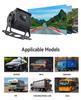 JISUIDA car rearview camera display night vision 4.3" TFT LCD HD screen parking LED parking camera is used for parking.