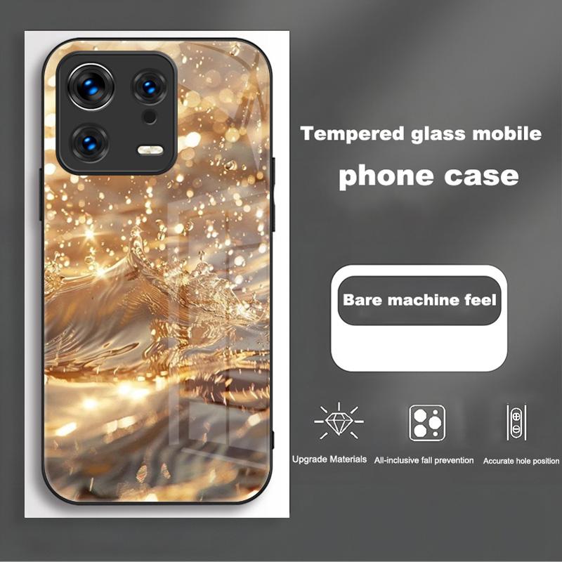 Luxury Tempered Glass Case For Xiaomi 13 13T Pro 13 Ultra Lite Case Full Protective Shell For Xiaomi 13T Shockproof Back Cover
