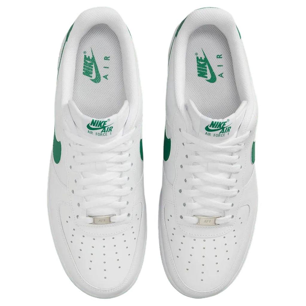 New Nike Air Force 1 Anti Slip Wear Resistant Low Top Skateboard Shoes Men's White Green FJ4146-121