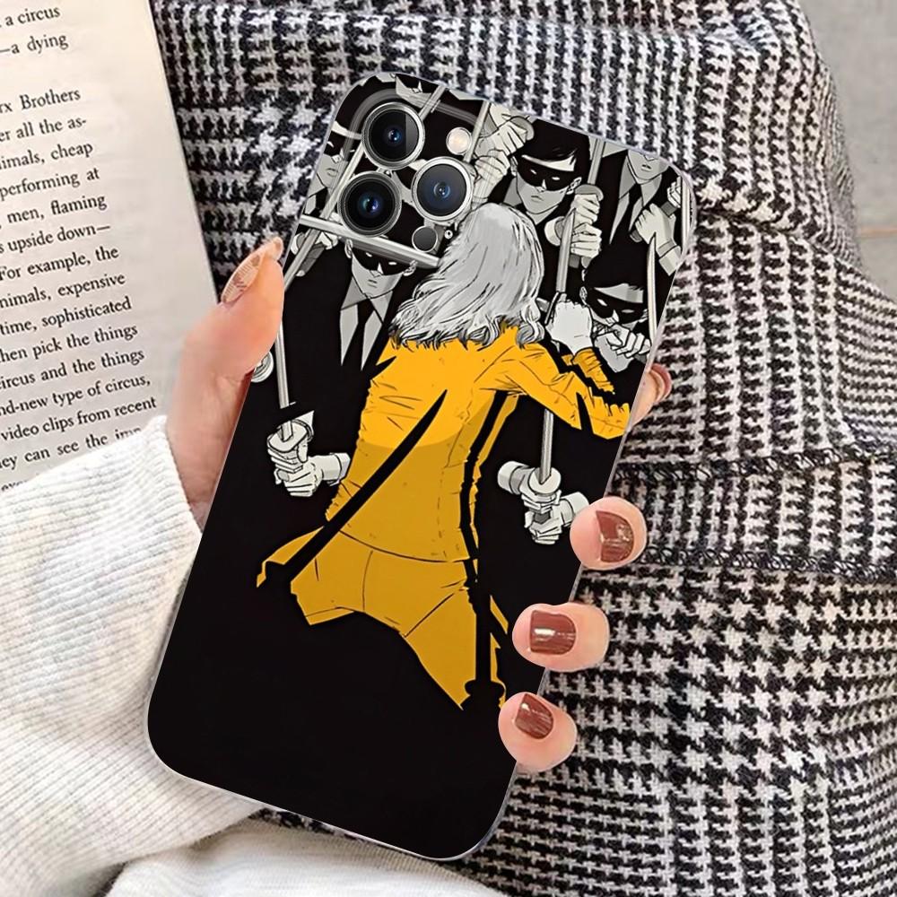 Pulp Fiction kill bill Phone Case for iPhone 15 8 7 6 6S Plus X SE 2020 XR XS 14 11 12 13 Mini Pro Max Mobile Case