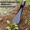 Household Garden Tool Shovel,Stainless Steel Gardening Tool with Wooden Handle,easy To Remove Grass & Dig Soil Transplant Shovel