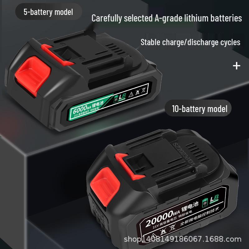Makita Universal Battery-Powered Tool Set: Belt Sander, Small Table Saw, Electric Impact Wrench, Car Washer, Angle Grinder