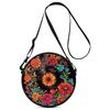 Women'S Personalized Vinyl Record Cosmetic Bag Shoulder Bag Backpack Storage Bag Polyester Travel Storage Bag