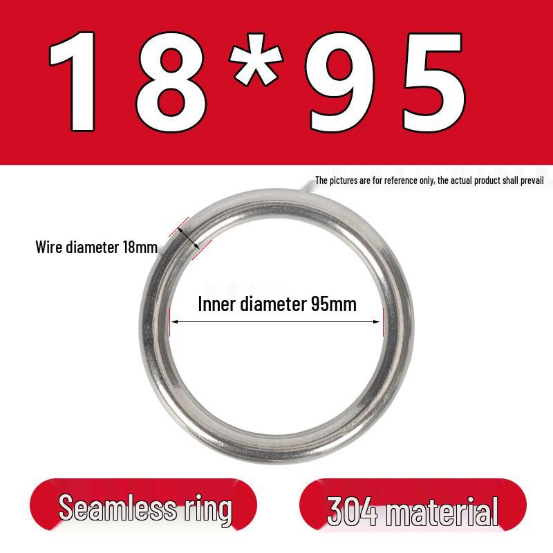 Stainless Steel Seamless O-Ring: Corrosion-Resistant Accessory for Handbags and Pet Gear