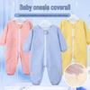 Summer Outdoor Infant Crawling Jumpsuit - Lightweight, Anti-Dirty, Ideal for Learning To Crawl