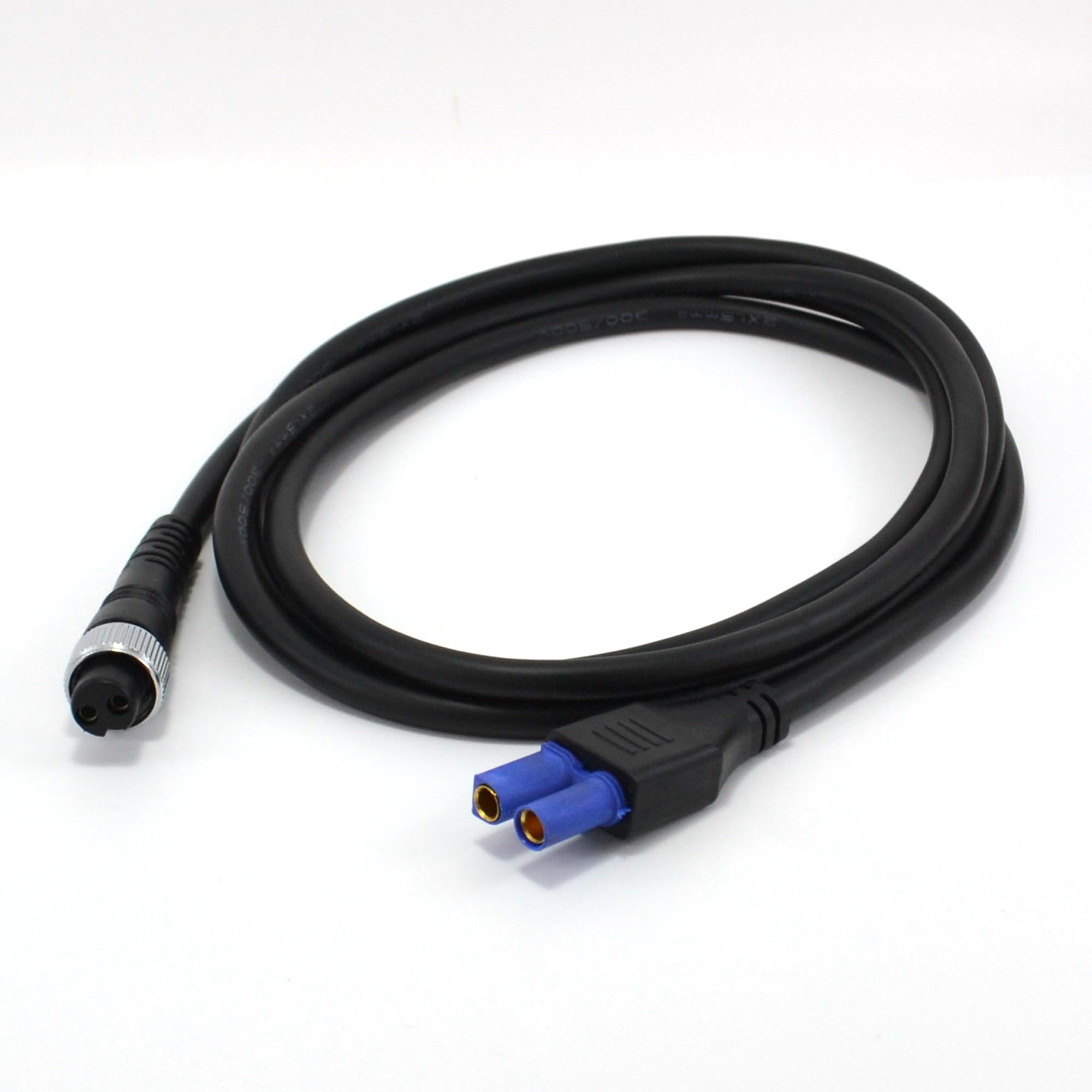 

White Nuts Electric Reel Cord Cable Jump Starter Type EC5 Connector Connection 2-Core 2-Hole (2.0m) [Used]