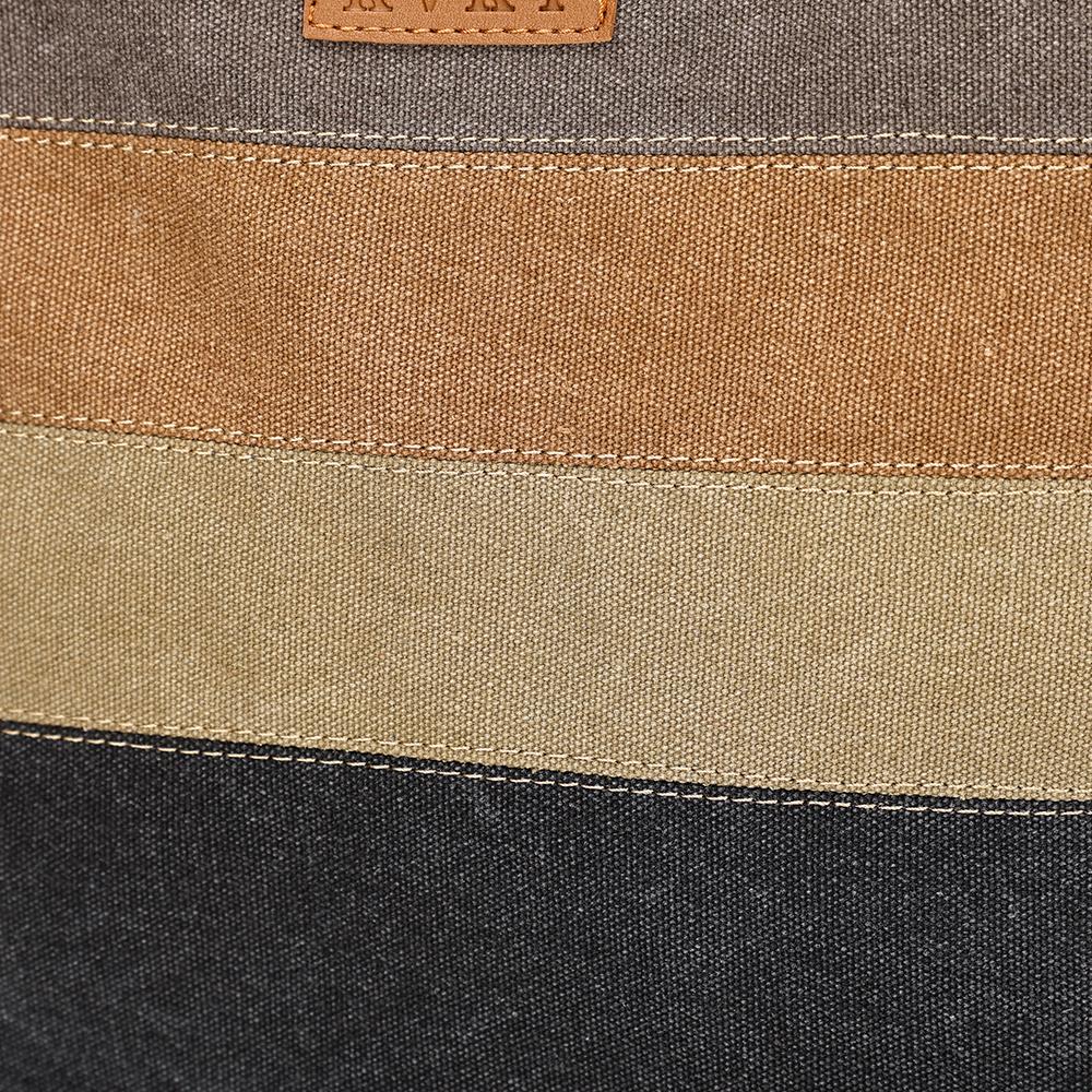Vintage Canvas Shoulder Bag Women's Portable Tote Bag Tongle Large Capacity Shopping Bag