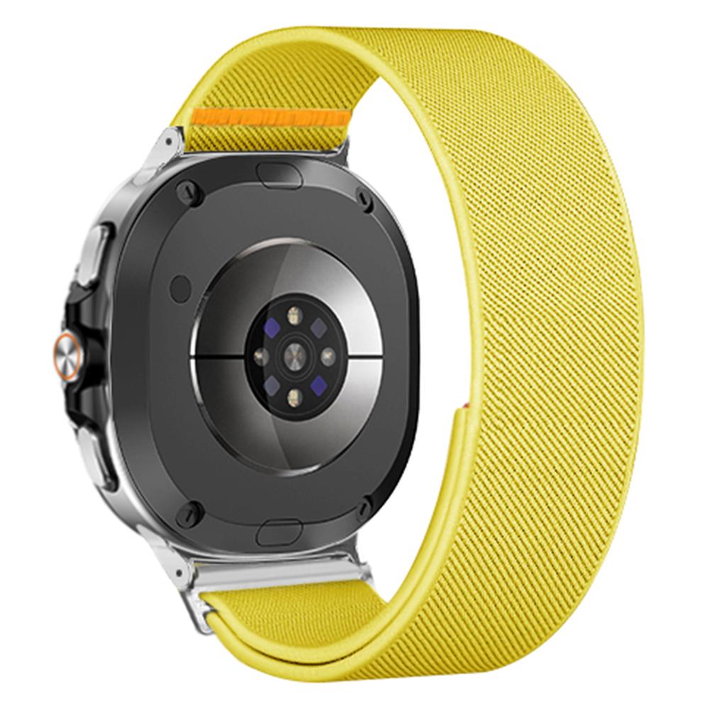 Nylon Watch Band for Samsung Galaxy Watch8 44mm/40mm/Watch8 Classic 46mm Adjustable Elastic Replacement Strap